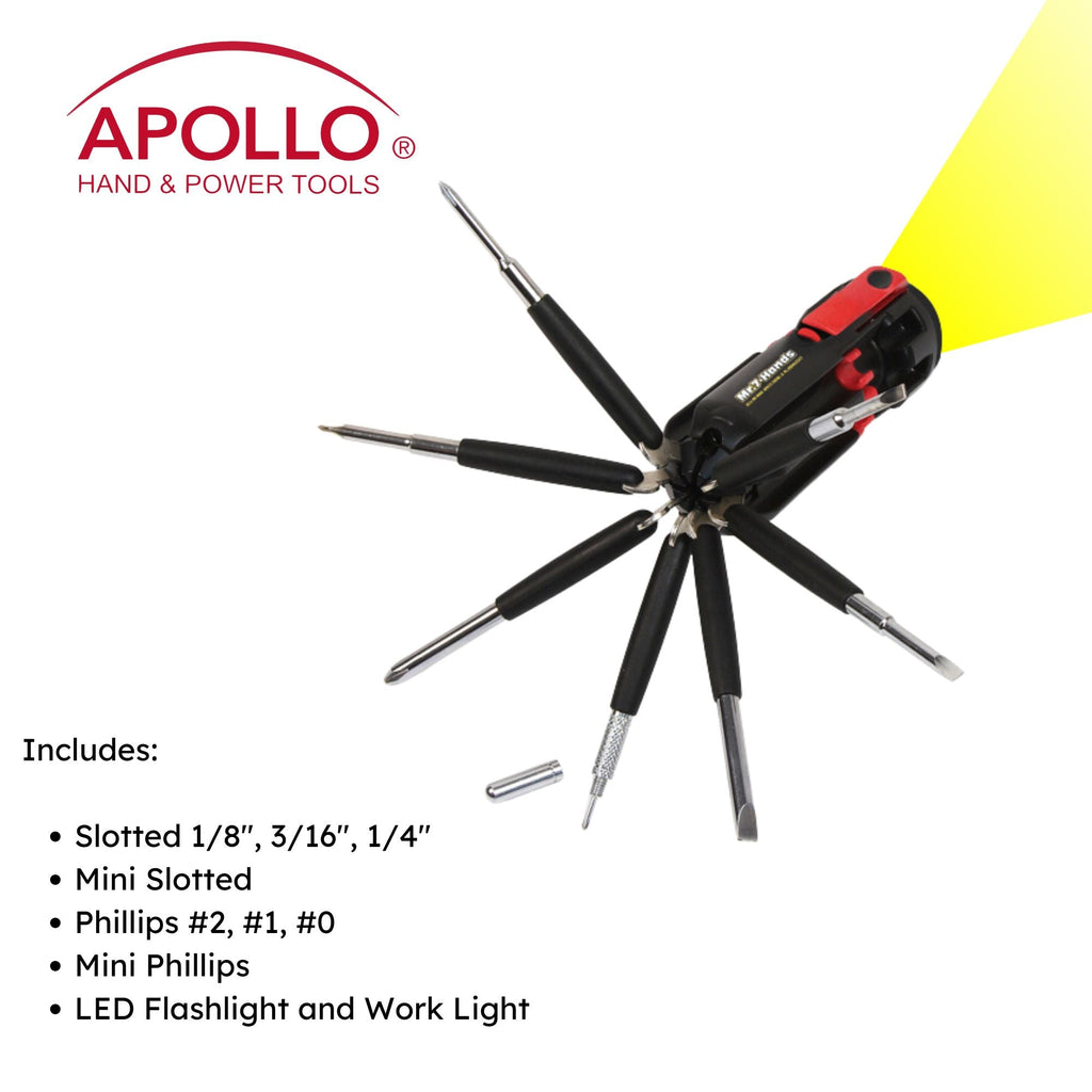 Mr. 7-Hands Multi Tool & Flashlight