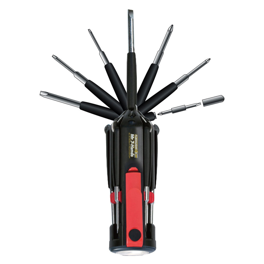 Mr. 7-Hands Multi Tool & Flashlight