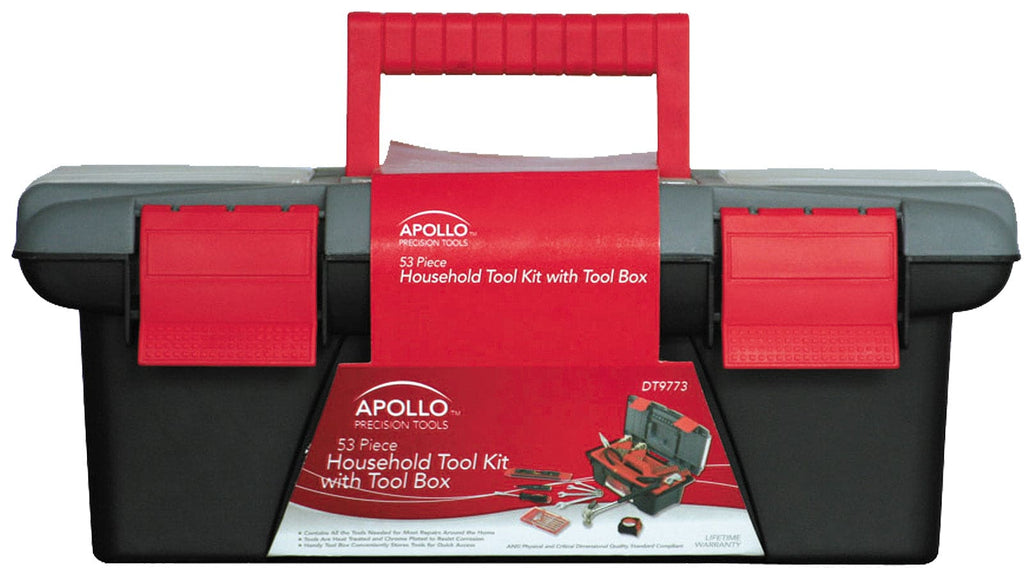 53 Piece Household Tool Box Set